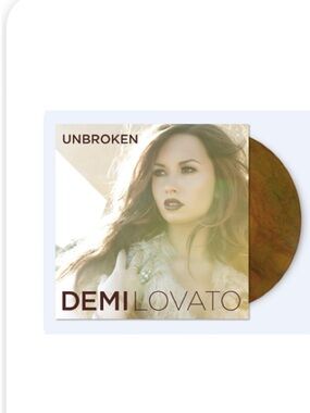 Demi Lavato Unbroken (Lava Mix) Lava-Colored Vinyl LP